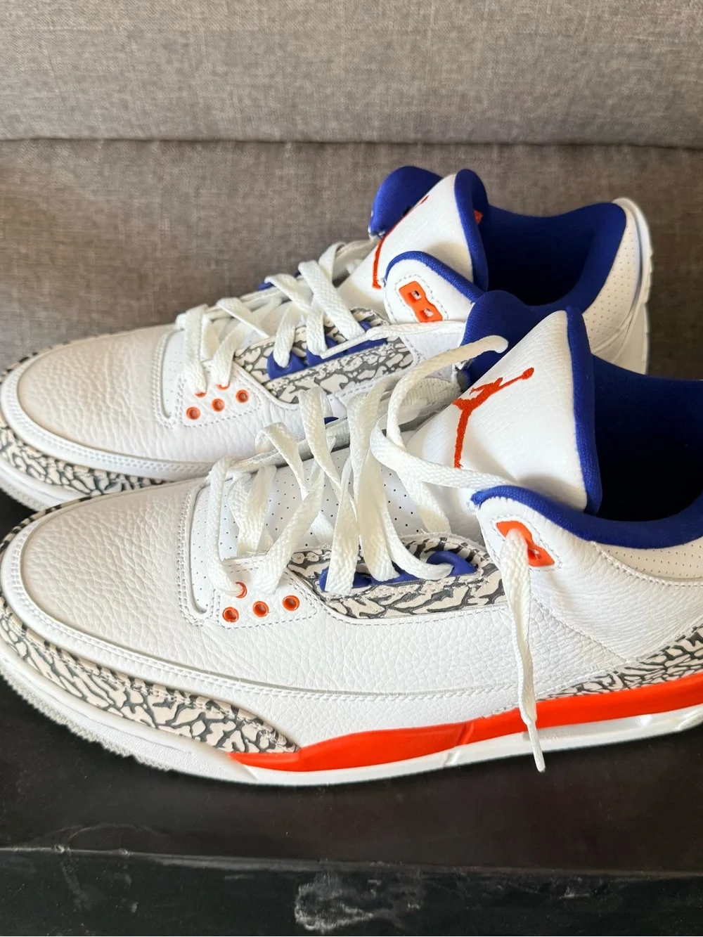 Air Jordan Retro 3 Jordan Basketball shoes - Knicks edition size 10.5